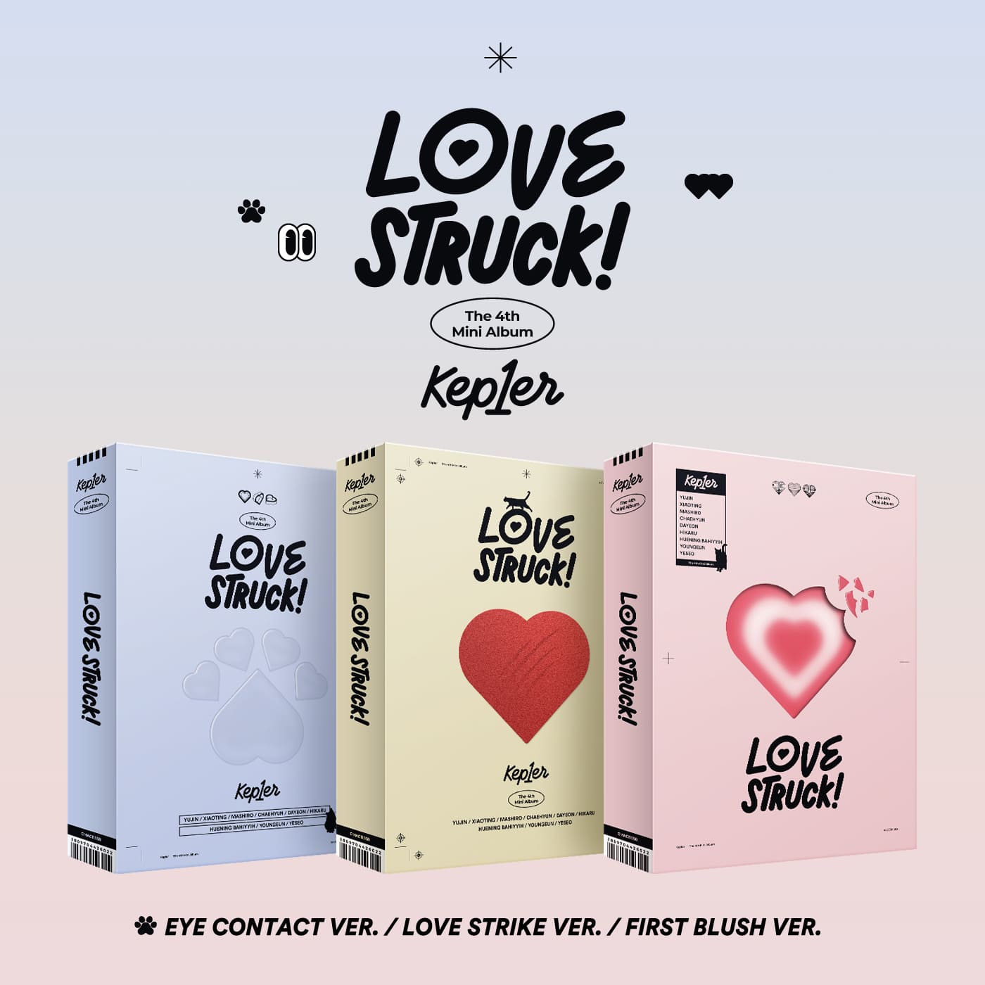 Kep1er - 4th Mini Album 'LOVESTRUCK!'