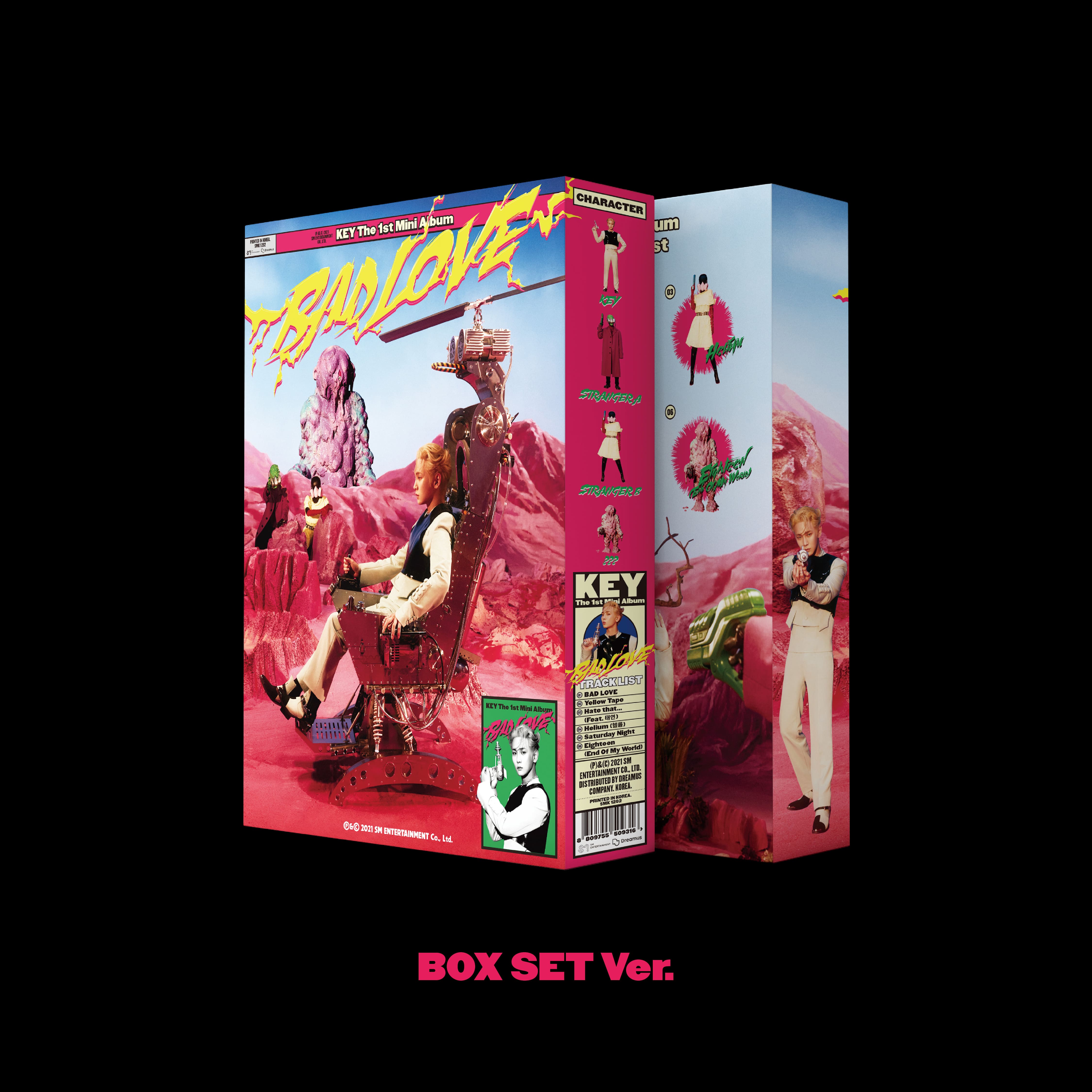 KEY – 1st Mini Album 'BAD LOVE' (BOX SET ver.)