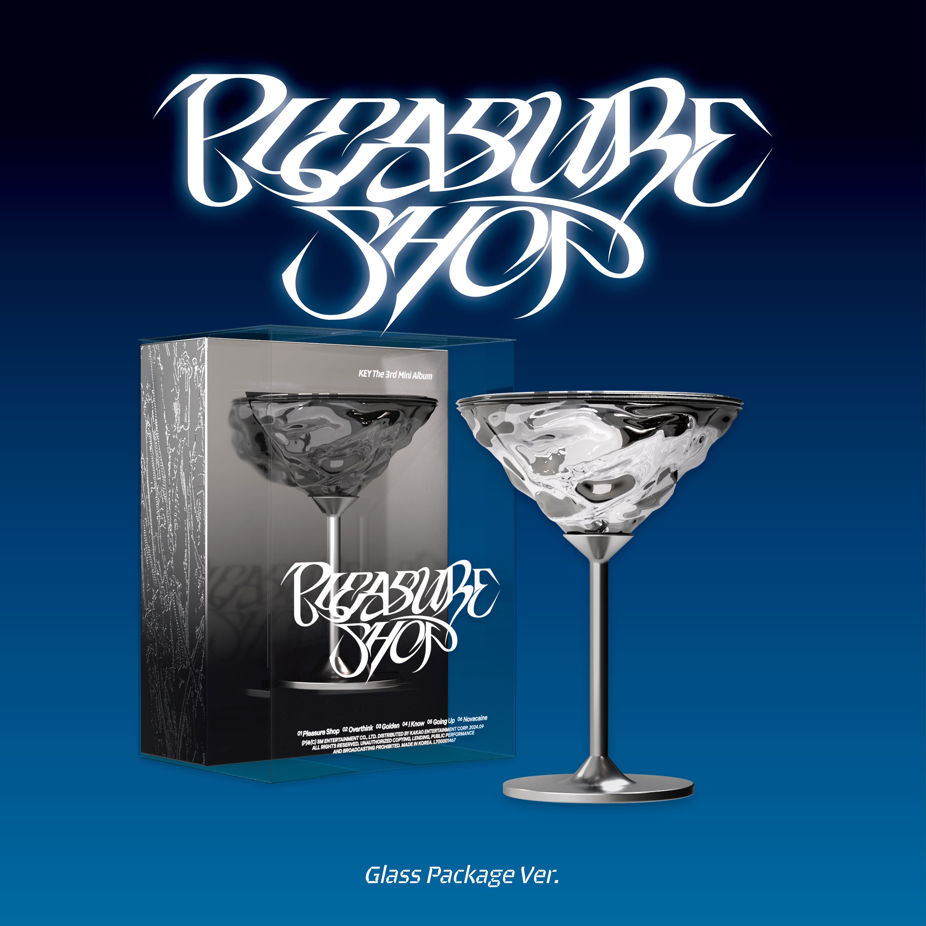 KEY – 3rd Mini Album 'Pleasure Shop' (Glass Package ver.)