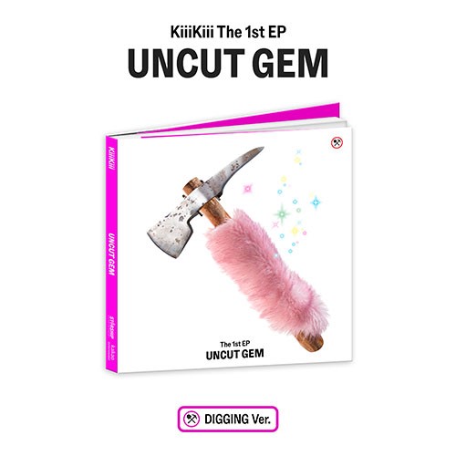 KiiiKiii - 1st Mini Album 'UNCUT GEM' (DIGGING ver.)