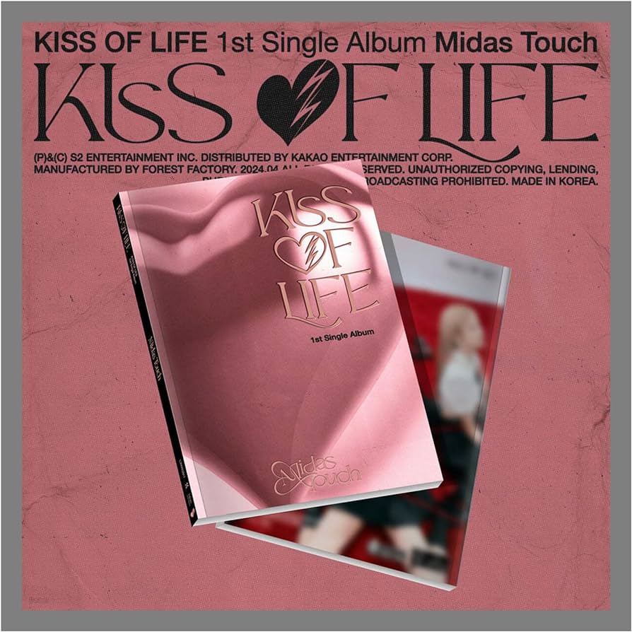 KISS OF LIFE - 1st Single Album 'Midas Touch' (Photobook ver.)