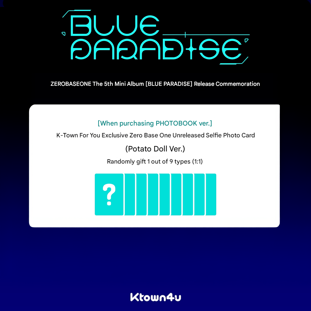 ZEROBASEONE - 5th Mini Album 'BLUE PARADISE'
