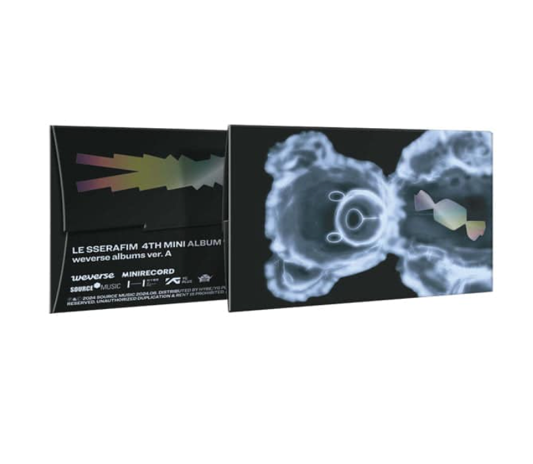 LE SSERAFIM - 4th Mini Album 'CRAZY' (Weverse ver.)