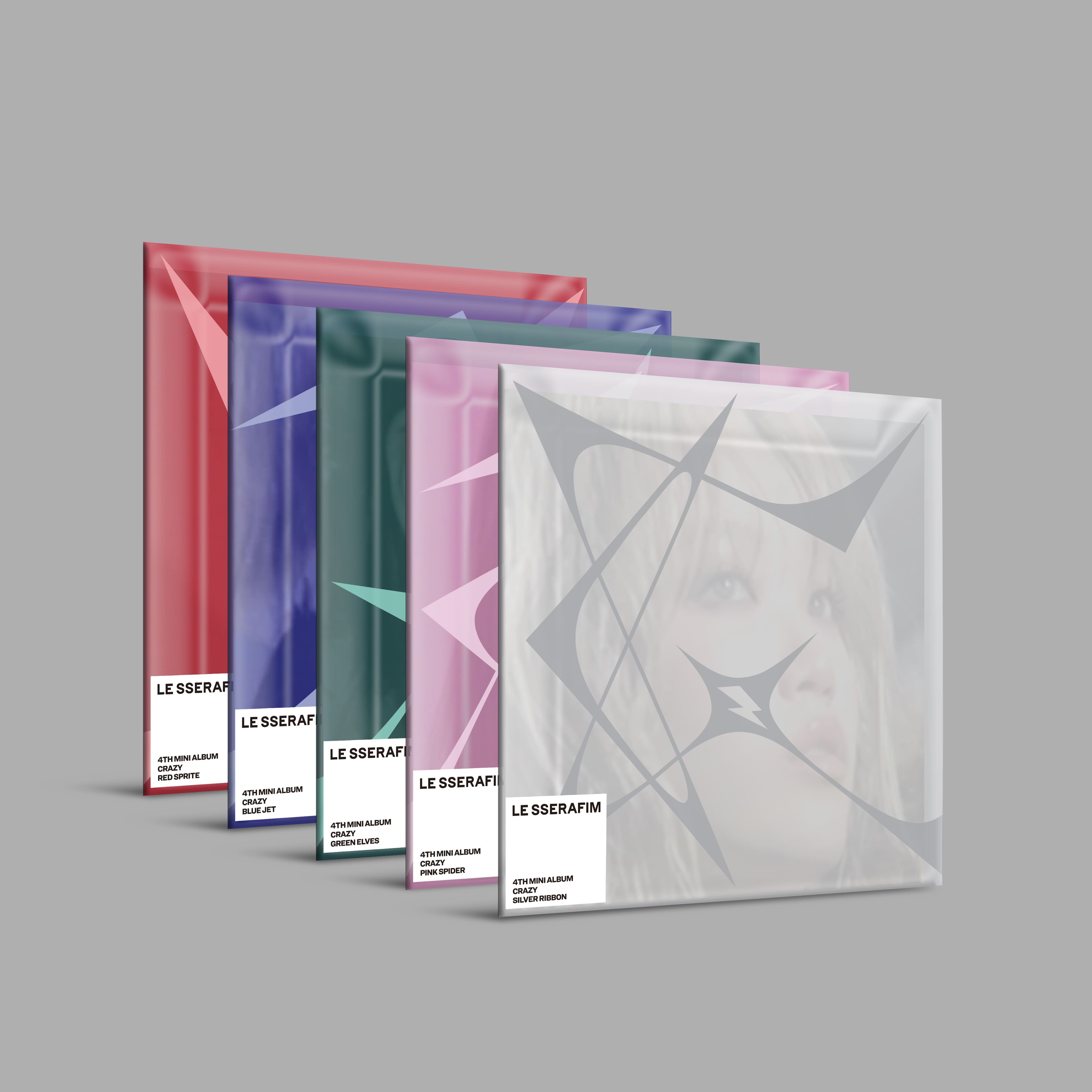 LE SSERAFIM - 4th Mini Album 'CRAZY' (COMPACT ver.)