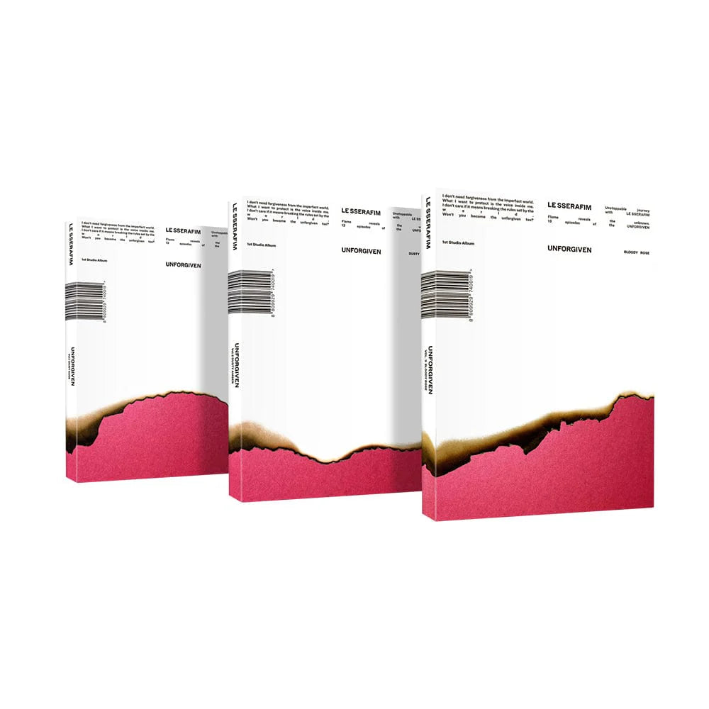 LE SSERAFIM - 1st Album 'UNFORGIVEN'