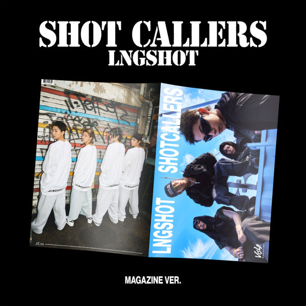 LNGSHOT - 1st Mini Album 'SHOT CALLERS' (Magazine ver.)