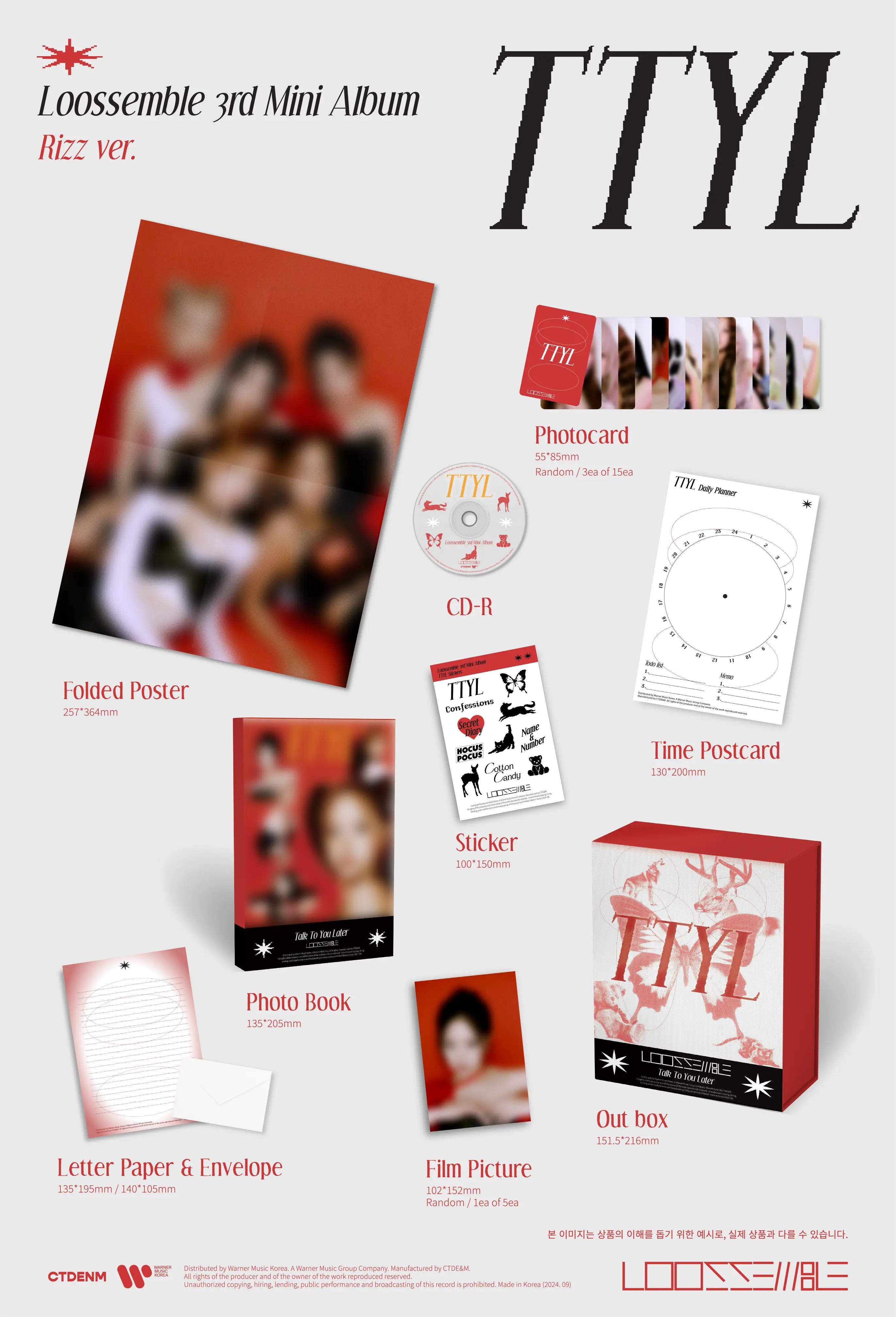 Loossemble - 3rd Mini Album 'TTYL'
