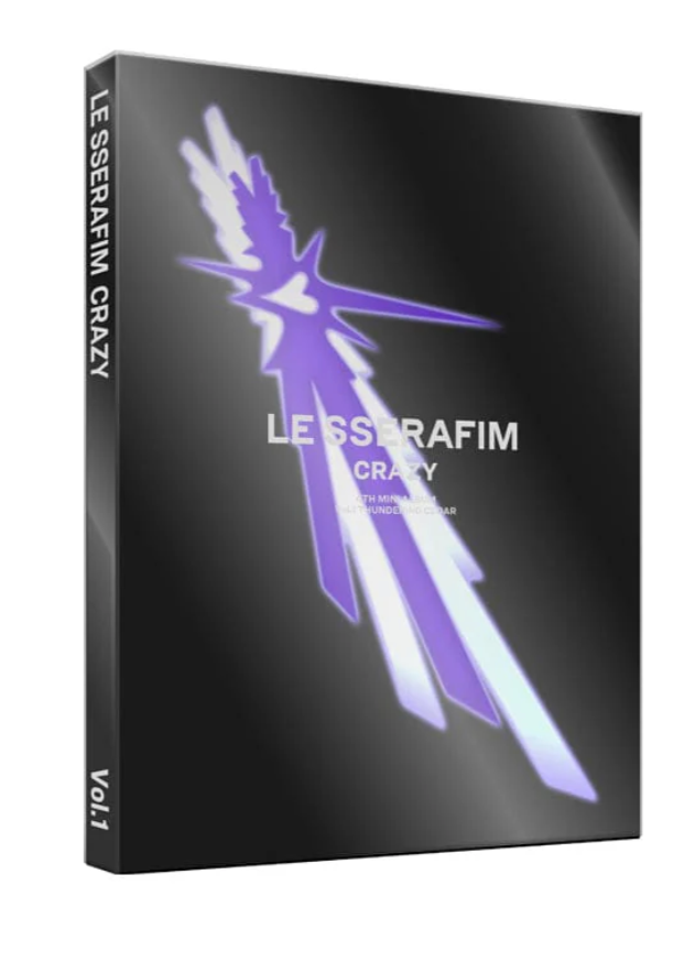 LE SSERAFIM - 4th Mini Album 'CRAZY'