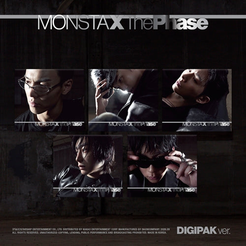 MONSTA X - 14th Album 'THE PHASE' (DIGIPACK ver.)