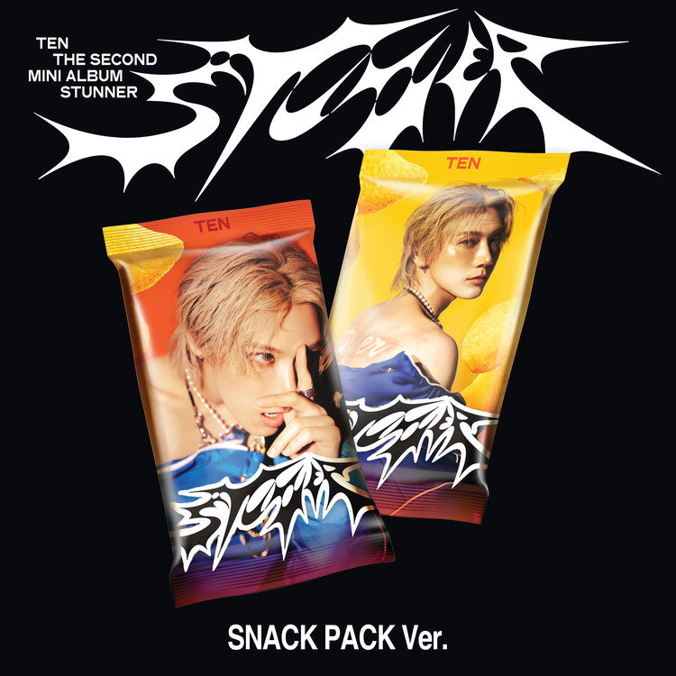 TEN (NCT) - 2nd Mini Album 'STUNNER' (Snack Pack ver.) (QR ver.)
