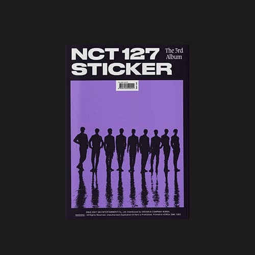 NCT 127 - 3rd Album 'STICKER' (Sticker ver.)