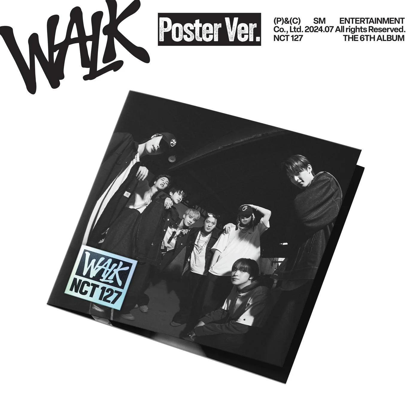 NCT 127 - 6th Album 'WALK' (Poster ver.)