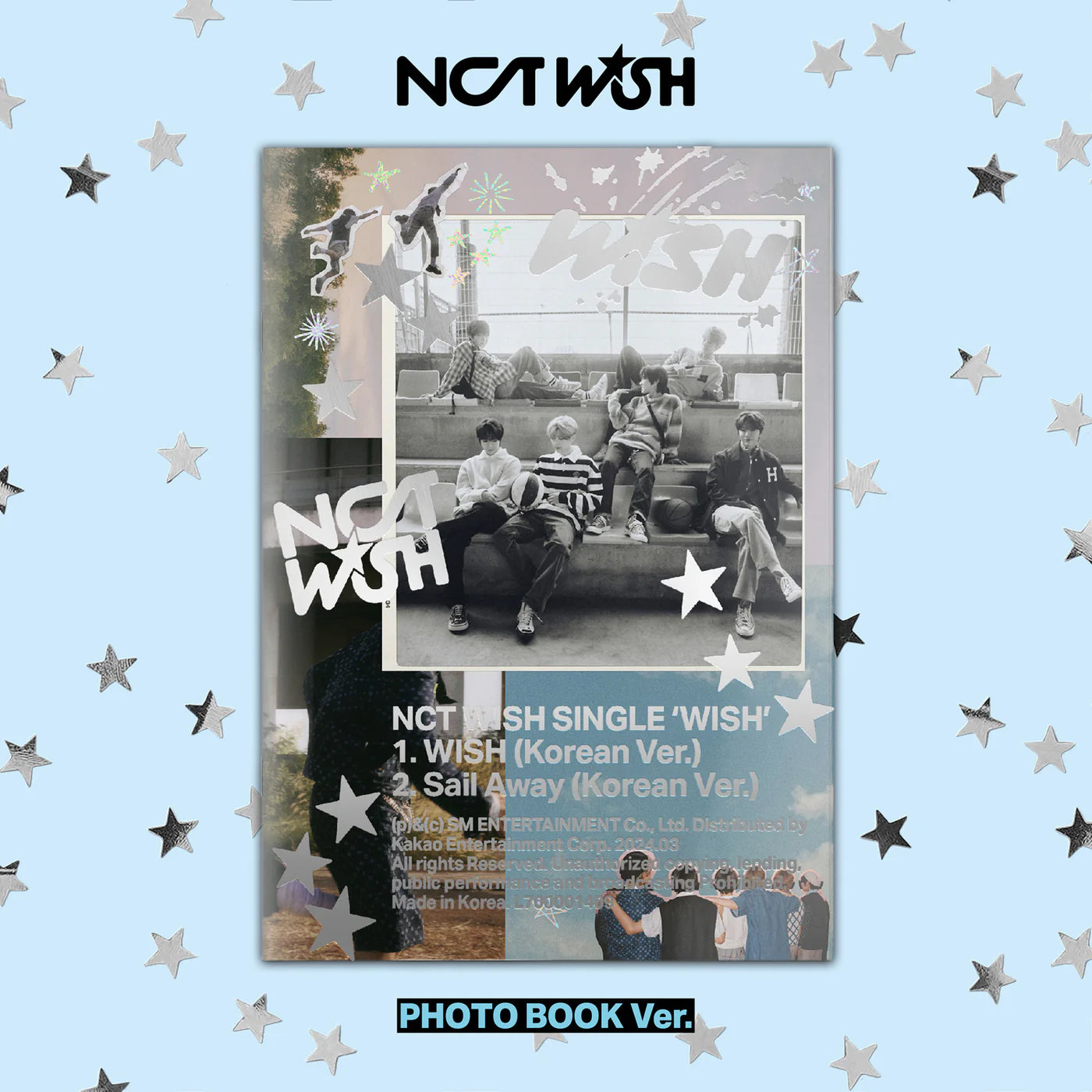 NCT WISH - 1st Single Album 'WISH' (Photobook ver.)