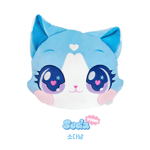 NCT WISH - Face Cushion / WISHCAT X NCT WISH / Official Merchandise