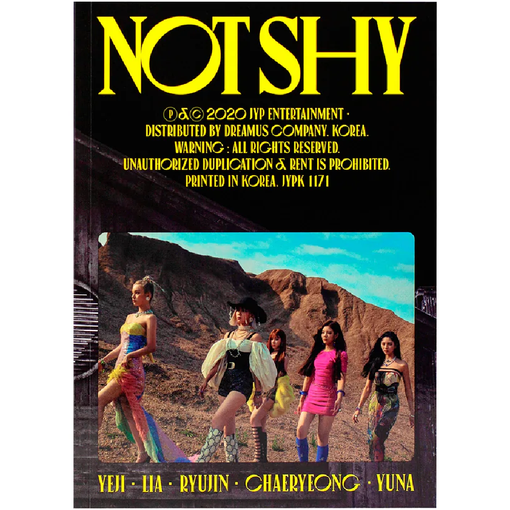 ITZY - 3rd Mini ALbum 'NOT SHY'