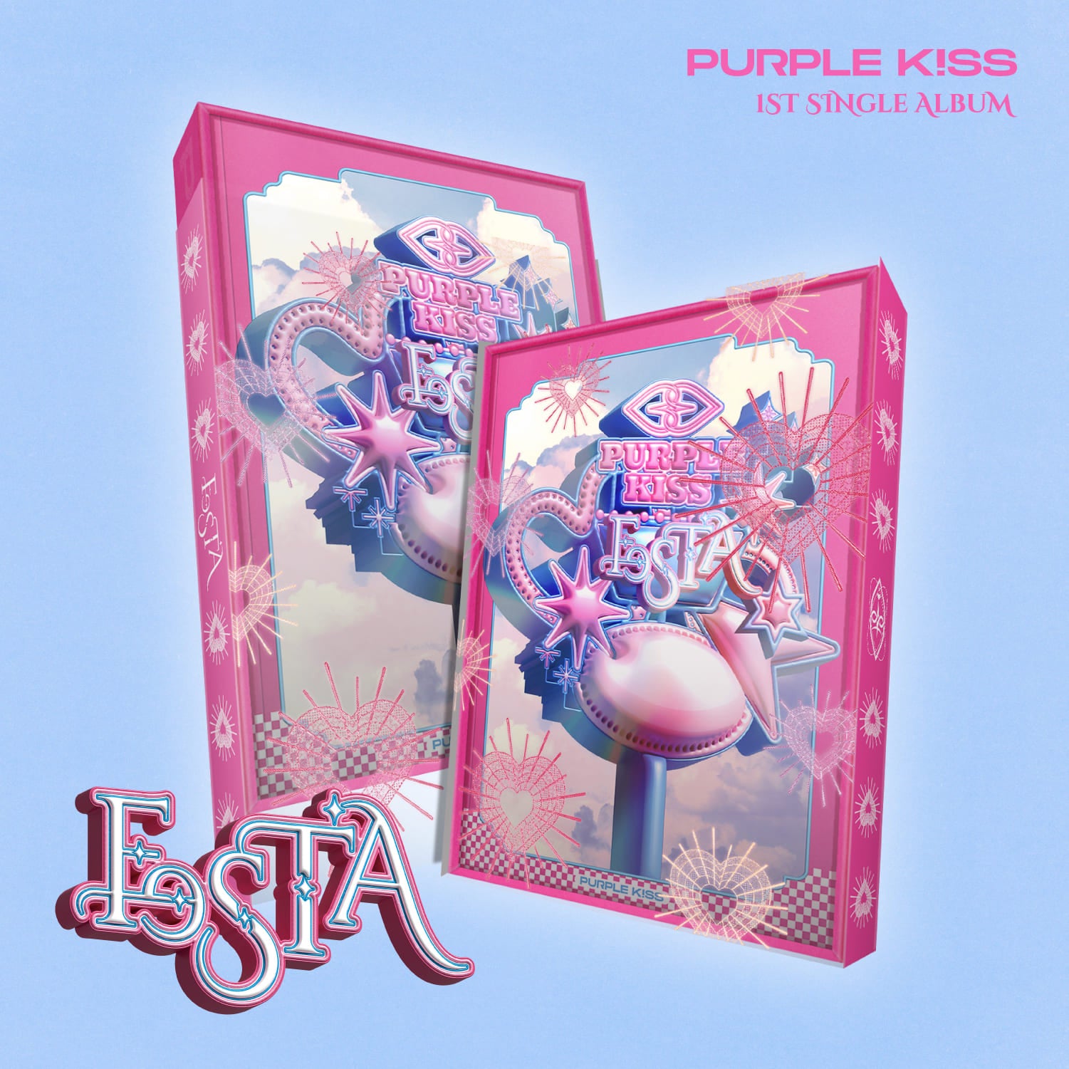 PURPLE KISS - 1st Single Album 'FESTA' (Main ver.)