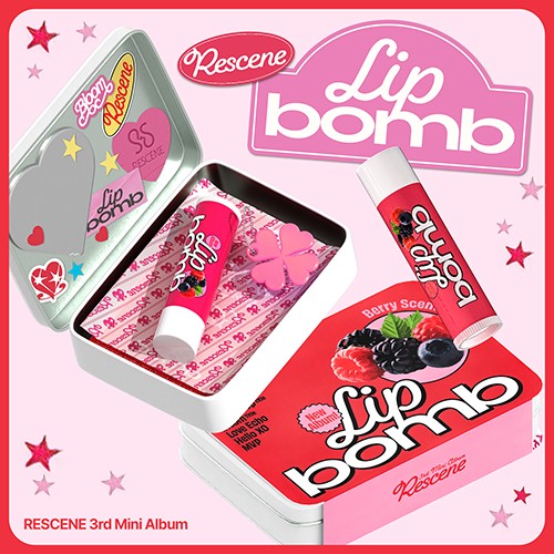 RESCENE - 3rd Mini Album 'lip bomb' (lip balm ver.) QR ALBUM