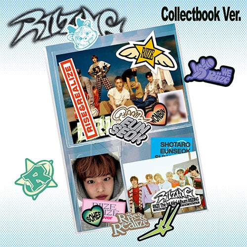 RIIZE - The 1st Mini Album 'RIIZING' (Collect Book Ver.)