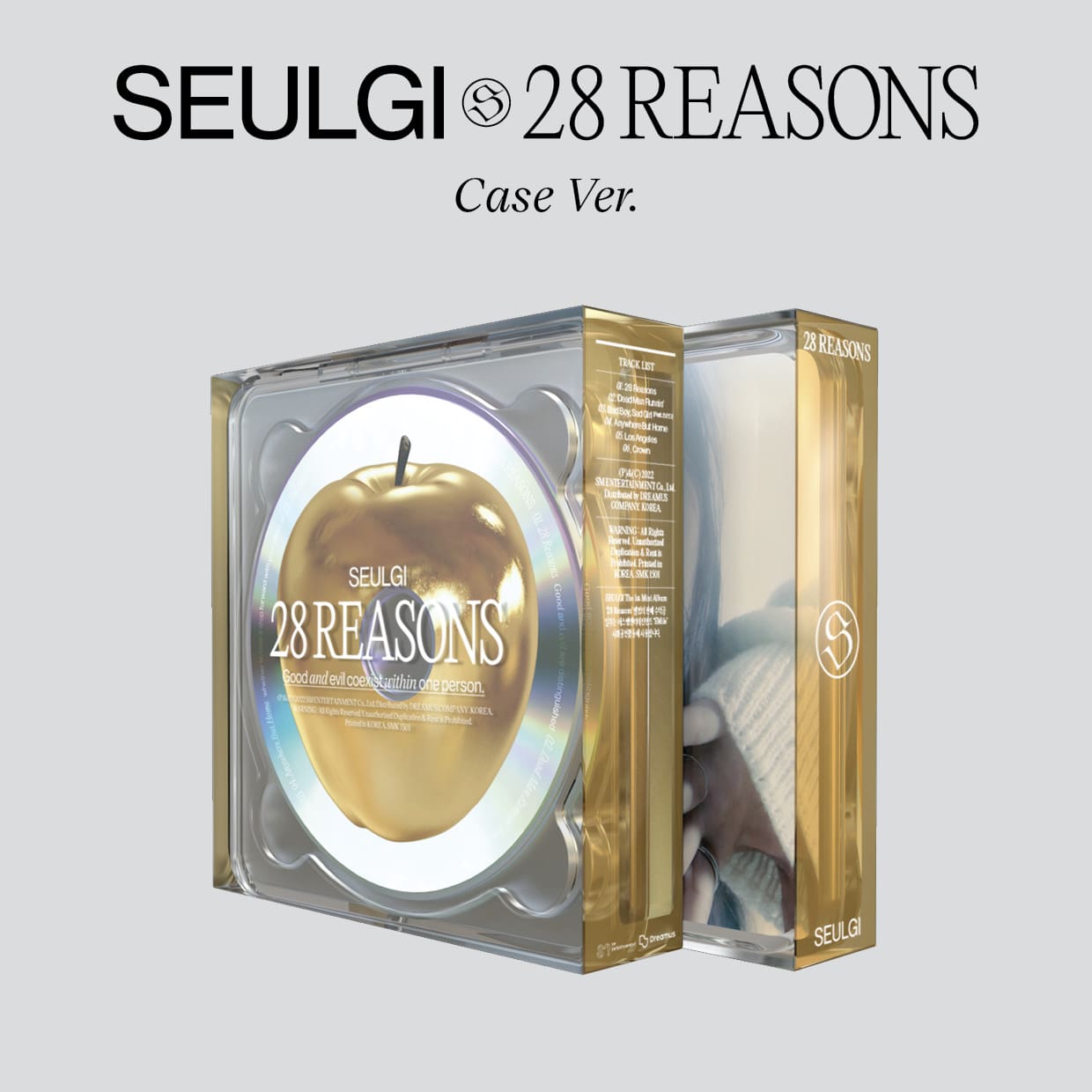 SEULGI – 1st Mini Album '28 Reasons' (Case ver.)
