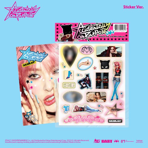 SEULGI (Red Velvet) - 2nd Mini Album 'Accidentally On Purpose' (Sticker ver.)