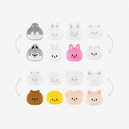 Stray Kids - SKZOO REVERSIBLE FACE POUCH / dominATE : celebrATE MD / Official Merchandise
