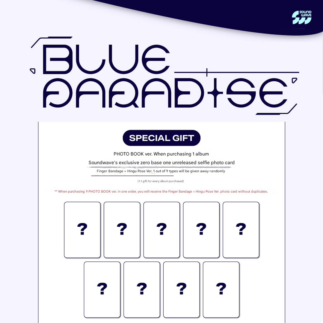 ZEROBASEONE - 5th Mini Album 'BLUE PARADISE'