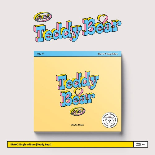 STAYC - 4th Single Album 'Teddy Bear' (Digipack ver.)