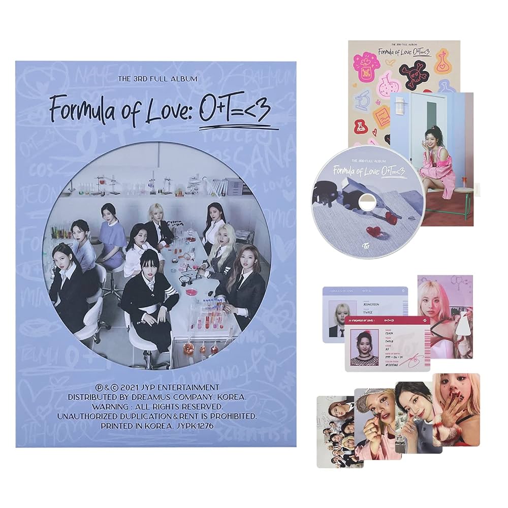 TWICE - 3rd Album 'Formula of Love : O+T=<3'