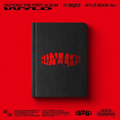 TAEYONG (NCT) - 1st Album 'WYLD' (WYLD BOOK ver.)