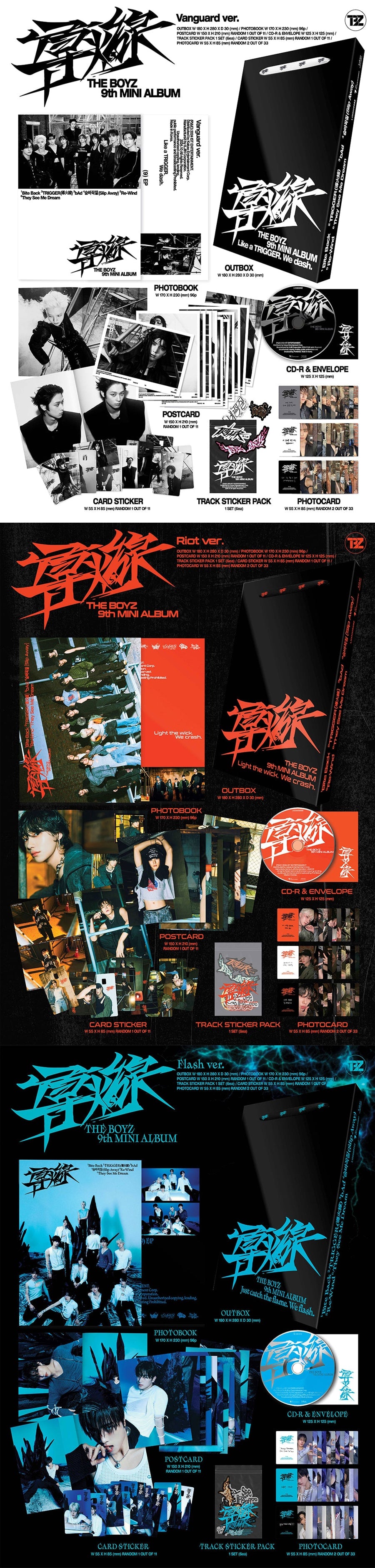 THE BOYZ - 9th Mini Album 'TRIGGER'