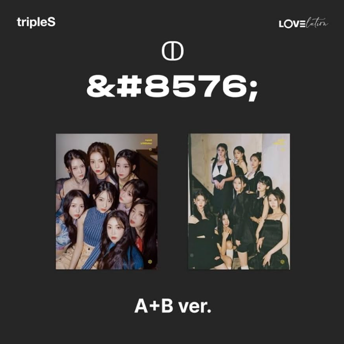 tripleS (LOVElution) - 1st Mini Album 'MUHAN'