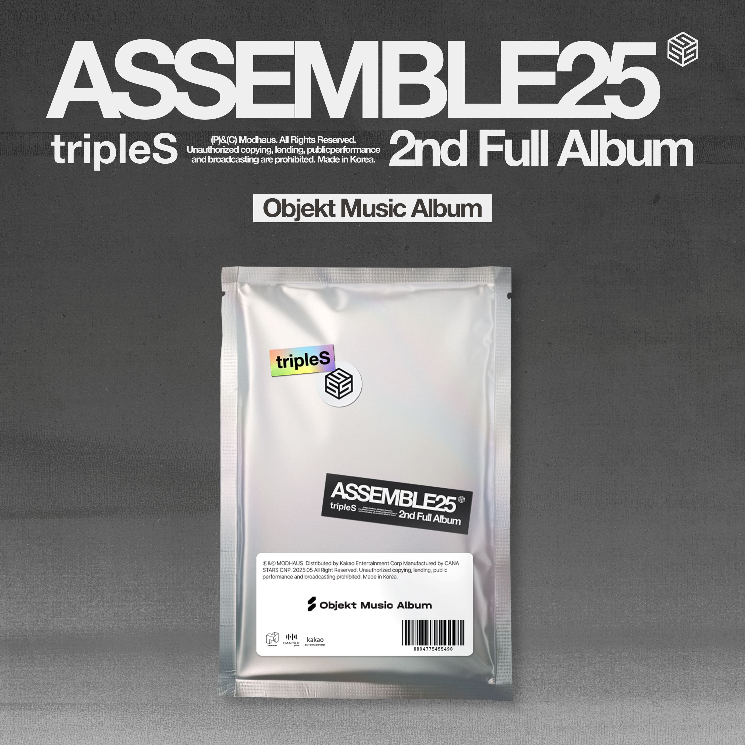 tripleS - 2nd Full Album 'ASSEMBLE25' (OBJEKT MUSIC ALBUM ver.)