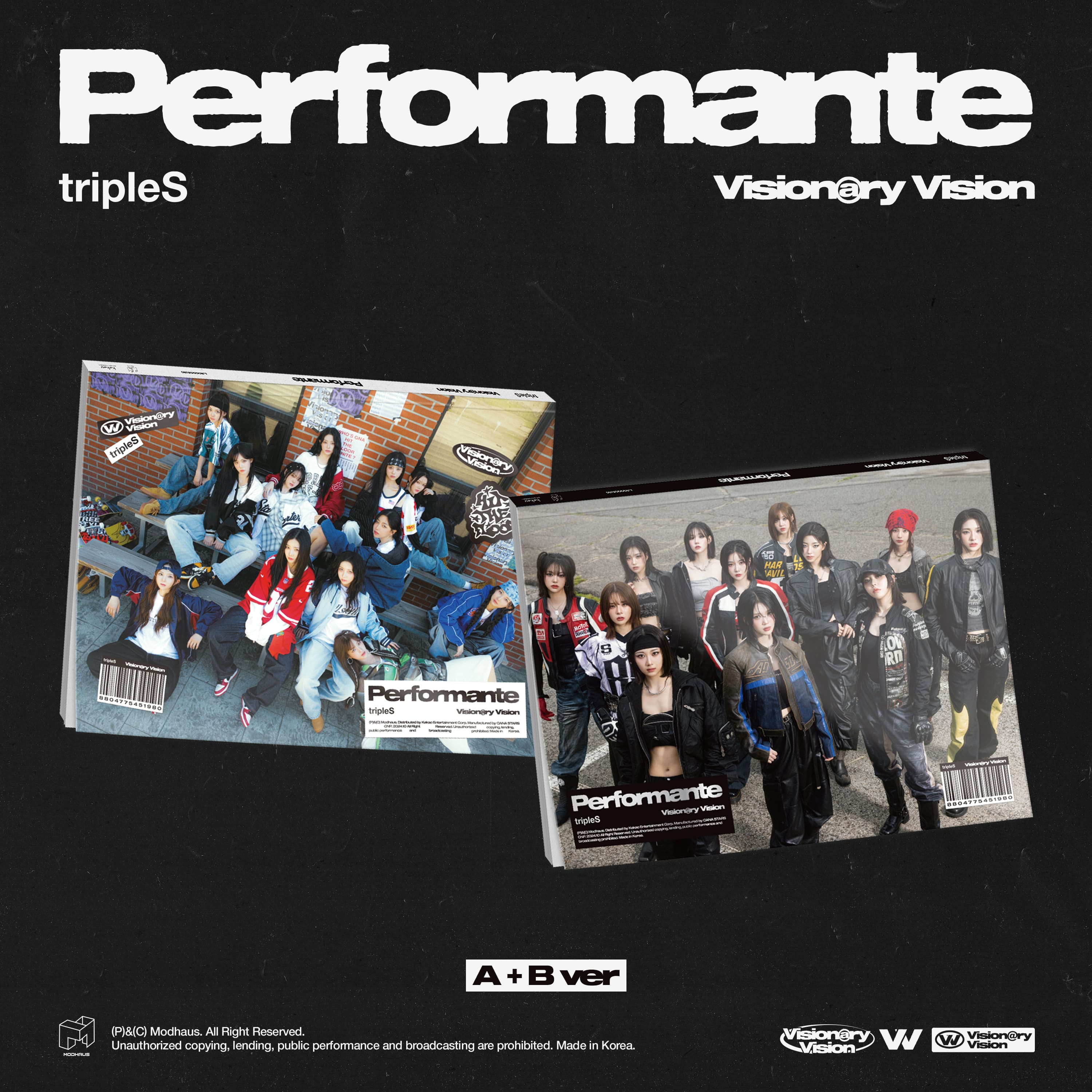 tripleS (Visionary Vision) - 1st Album 'Performante'