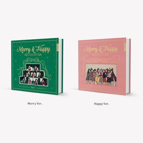 TWICE - 1st Repackage Album 'Merry & Happy'