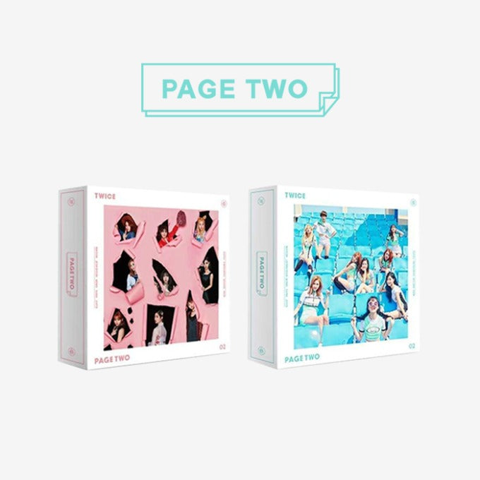 TWICE - 2nd Mini Album 'PAGE TWO'