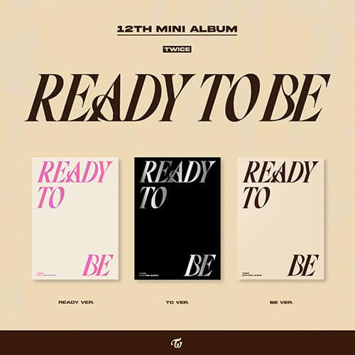 TWICE - 12 Mini Album 'READY TO BE'