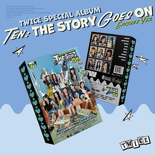 TWICE - Special Album 'TEN : The Story Goes On' (EPISODE ver.)