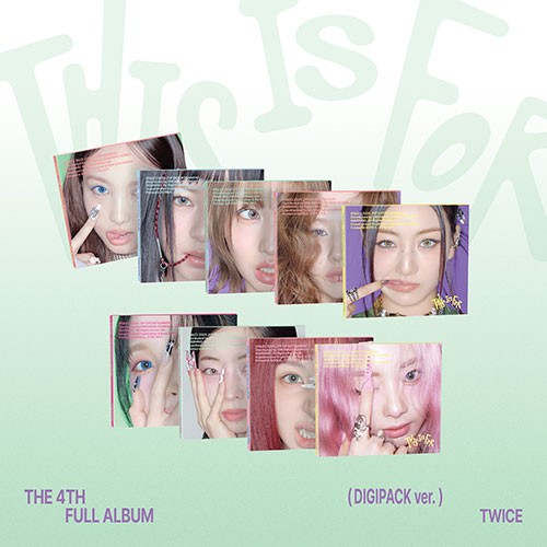 TWICE - 4th Album 'THIS IS FOR' (Digipack ver.)