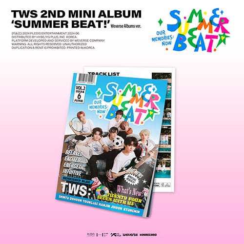 TWS - 2nd Mini Album 'SUMMER BEAT!' (Weverse ver.)
