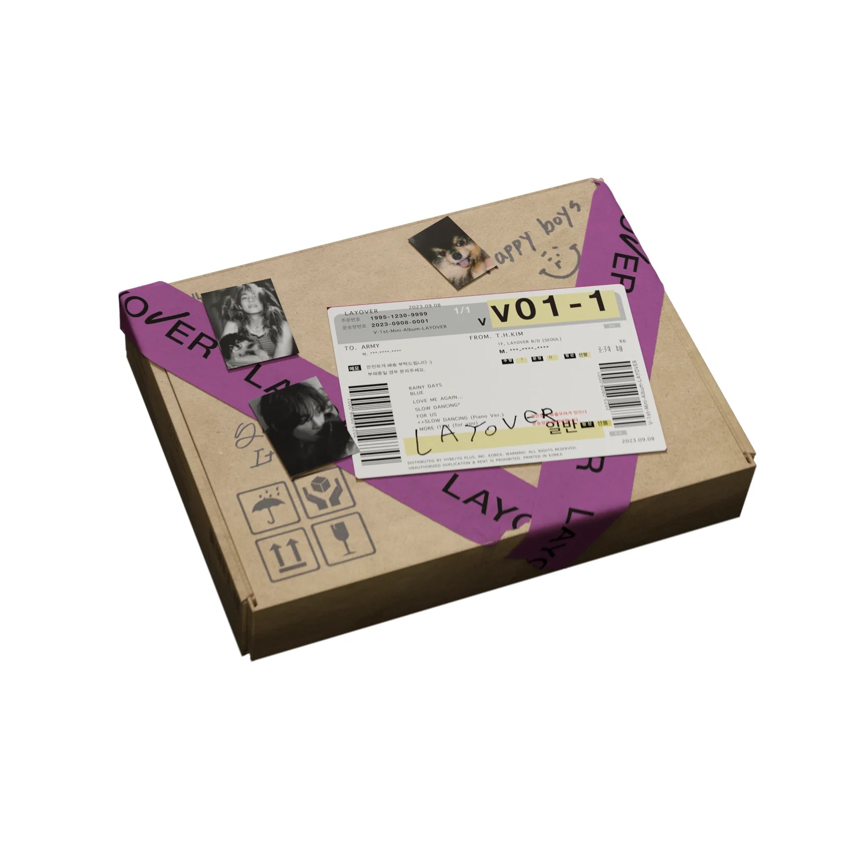 V - 1st Album 'Layover'