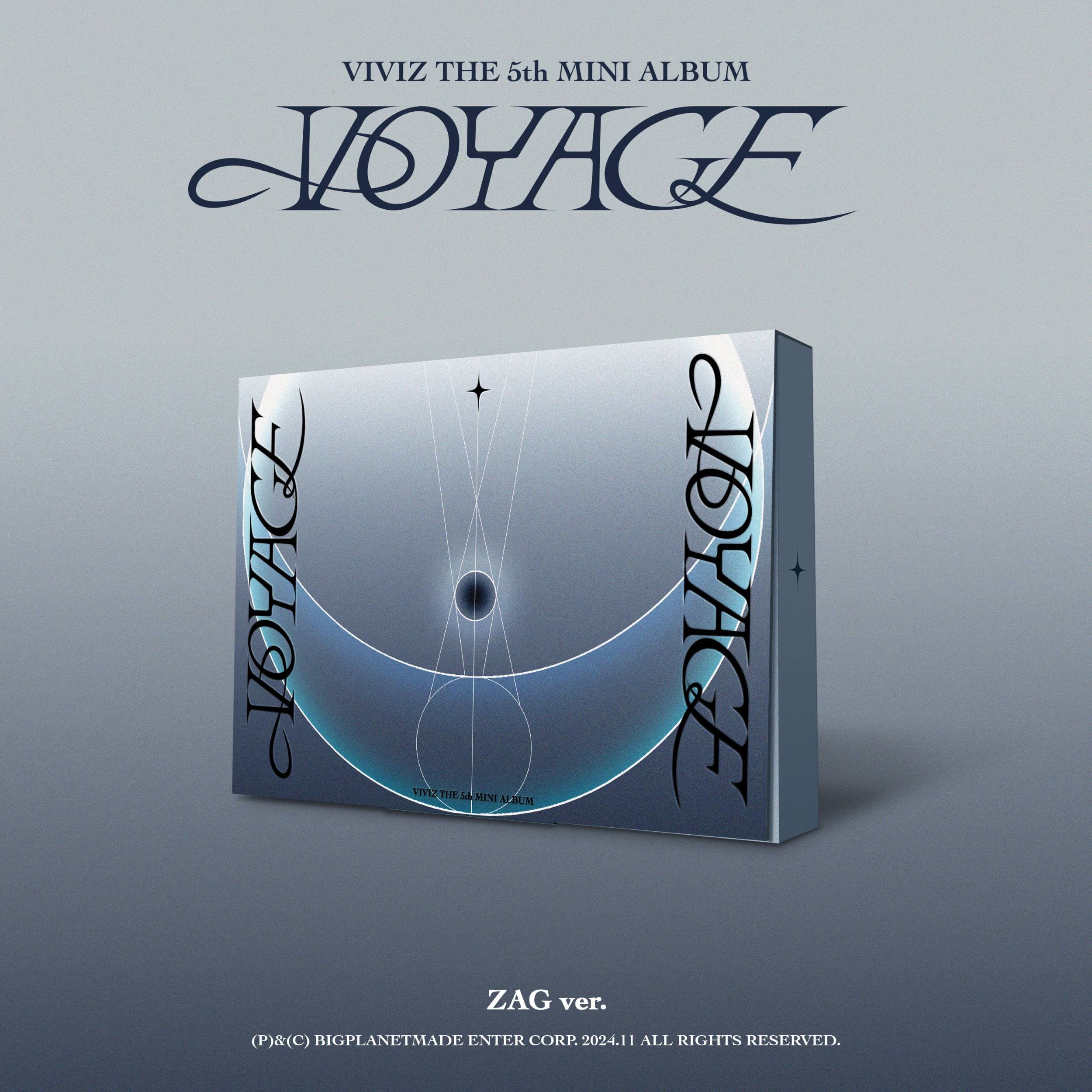 VIVIZ - 5th Mini Album 'VOYAGE' (ZIG ver. / ZAG ver.)