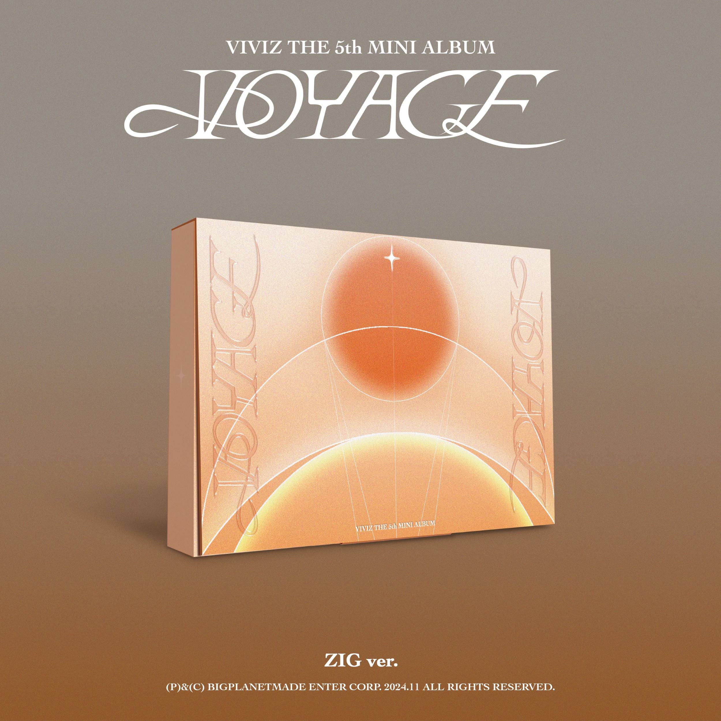 VIVIZ - 5th Mini Album 'VOYAGE' (ZIG ver. / ZAG ver.)