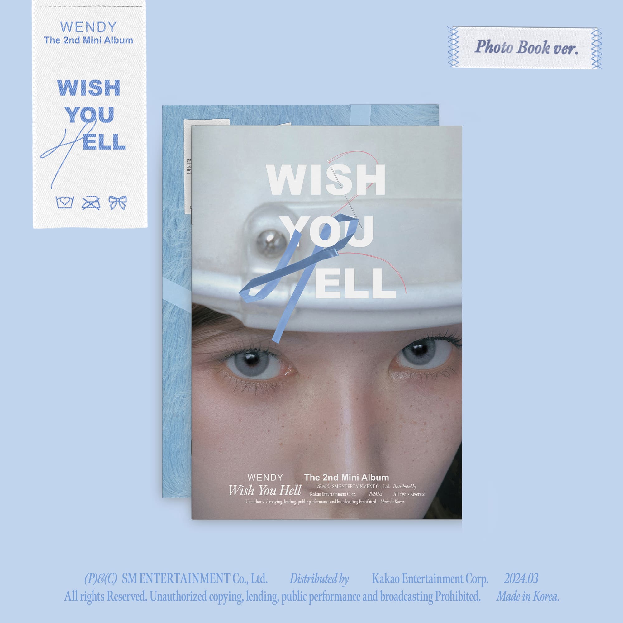WENDY - 2nd Mini Album 'Wish You Hell' (Photobook ver.)