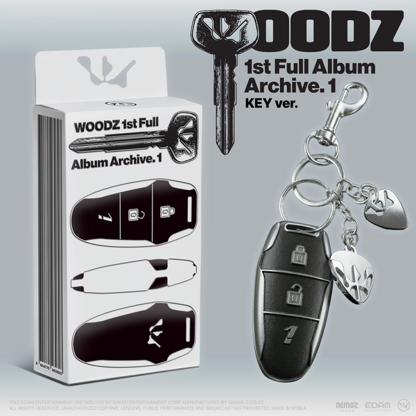 WOODZ - 1st Album 'Archive. 1' (KEY ver.) LIMITED EDITION