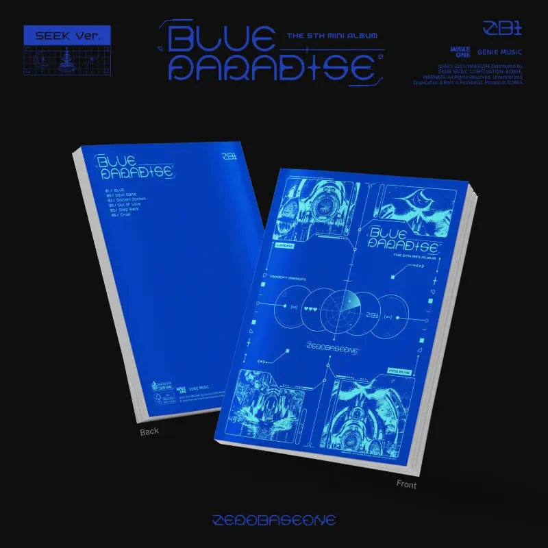 ZEROBASEONE - 5th Mini Album 'BLUE PARADISE'