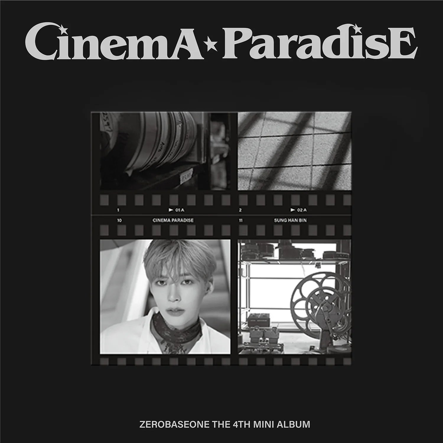 ZEROBASEONE - 4th Mini Album 'CINEMA PARADISE' (Digipack ver.)
