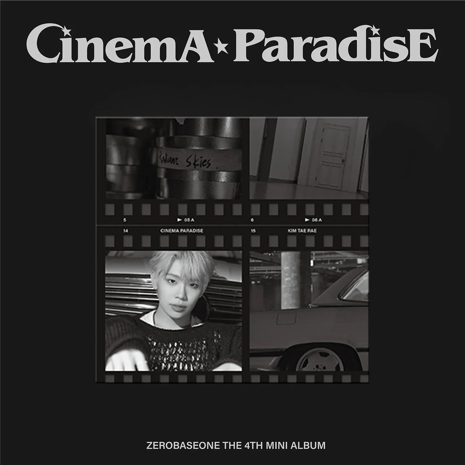 ZEROBASEONE - 4th Mini Album 'CINEMA PARADISE' (Digipack ver.)
