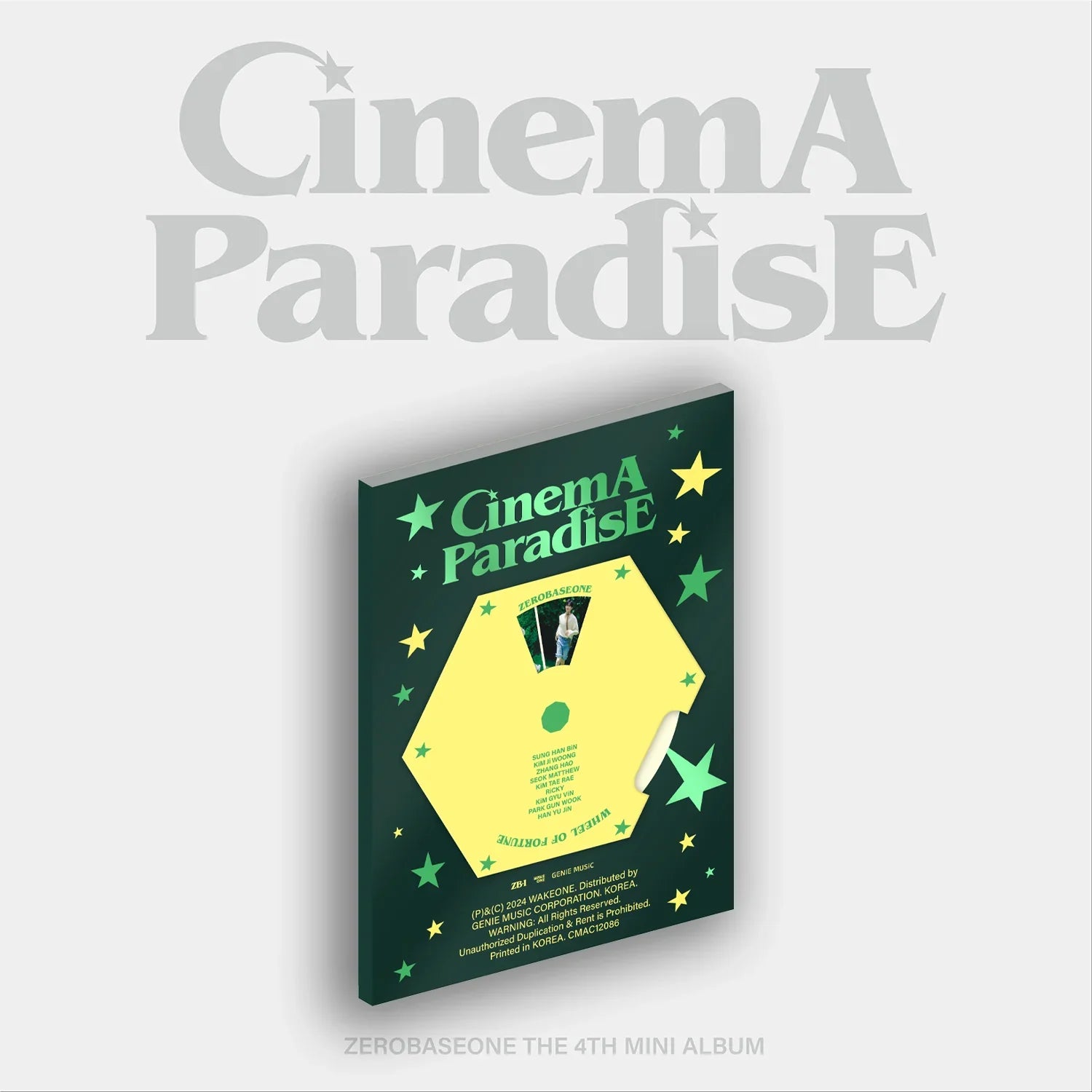 ZEROBASEONE - 4th Mini Album 'CINEMA PARADISE'