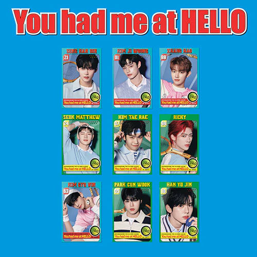 ZEROBASEONE - 3rd Mini Album 'You had me at HELLO' (ZEROSE ver. / POCAALBUM)