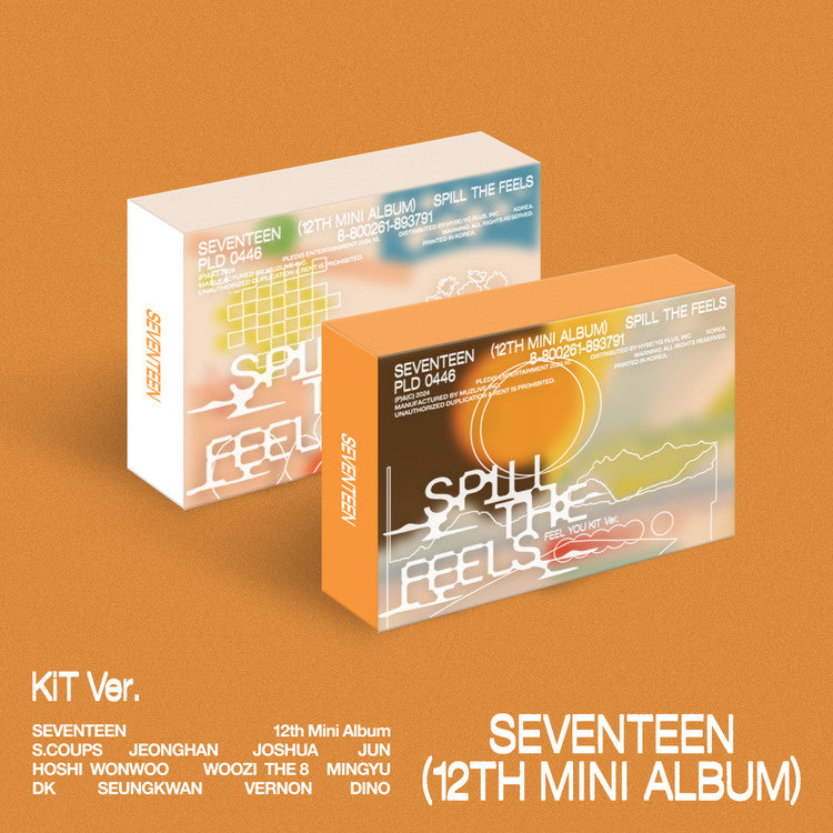 SEVENTEEN - 12th Mini Album 'SPILL THE FEELS' (KiT ver.)